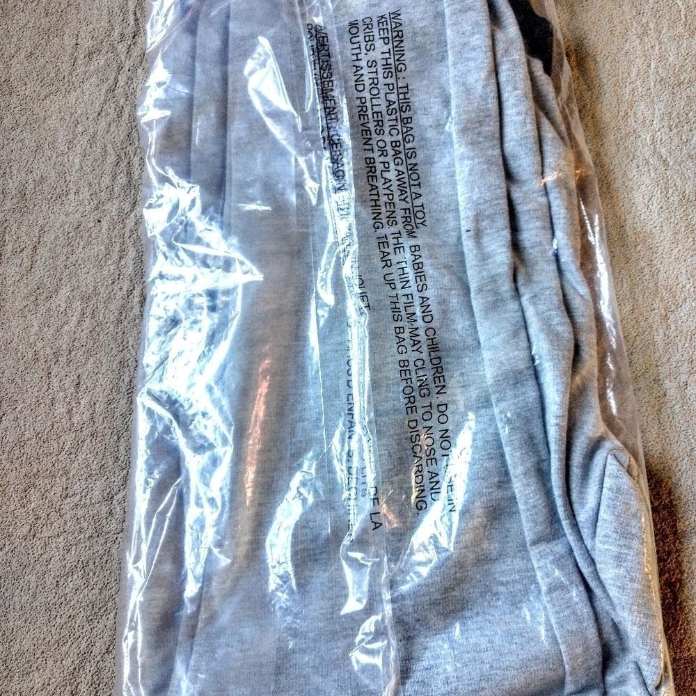 Wicked Stitch Women Loose Fit Joggers Heather Grey - Picture 12 of 13